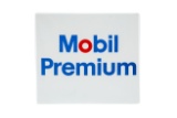 Mobil Premium Gasoline Porcelain Gas Pump Sign