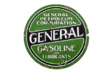 General Gasoline & Lubricants Porcelain Sign