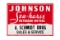 Johnson Sea-Horse Outboard Motors Tin Sign