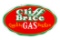 Cliff-Brice Quality Gas For Less Porcelain Sign