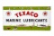 Texaco Marine Lubricants Porcelain Sign