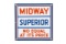 Midway Superior Porcelain Gas Pump Plate