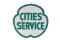 Cities Service Porcelain Sign In Frame