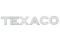 Texaco Oil Company Porcelain Truck Letters
