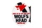 Wolf's Head Motor Oil Tin Flange Sign