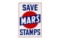 Save Mars Stamps Tin Sign