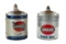 Amoco HDX & Penn Amoco 5 Gallon Motor Oil Cans