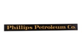Phillips Petroleum Horizontal Porcelain Sign