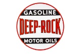 Deep Rock Gasoline & Motor Oils Porcelain Sign