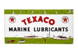 Texaco Marine Lubricants Porcelain Sign