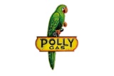 Rare Polly Gas Die Cut Porcelain Neon Sign