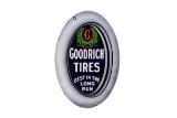 Goodrich Tires Best In The Long Run Porcelain Sign