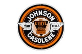 Johnson Gasolene Motor Oil Porcelain Sign