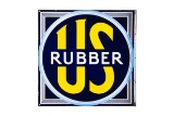 US Rubber Porcelain Flange Sign