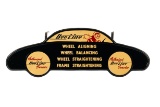 Authorized Bee-Line Service Die Cut Tin Sign