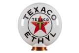 Texaco Ethyl Gasoline OP Gas Pump Globe