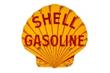 Shell Gasoline Pecten Porcelain Sign
