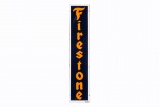 Firestone Vertical Porcelain Sign