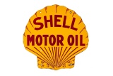 Shell Motor Oil Pecten Porcelain Sign