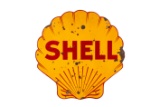 Shell Oil Pecten Porcelain Sign