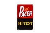 Pacer 200 Hi-Test Gasoline Porcelain Pump Plate