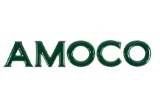 Amoco Oil Company Embossed Porcelain Letters