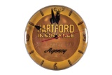Hartford Insurance Agency Lighted Bubble Clock