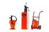 Phillips 66 Lubester, Pump, And Can/Cart Lot