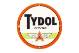 Tydol Flying A Porcelain Gas Pump Plate
