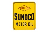 Sunoco Motor Oil Porcelain Lubester Plate