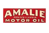 Amalie Pennsylvania Motor Oil Horizontal Tin Sign
