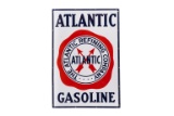 Atlantic Gasoline Vertical Porcelain Sign