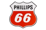 Phillips 66 Shield Porcelain Sign