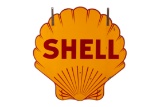 Shell Pecten Porcelain Hanging Sign