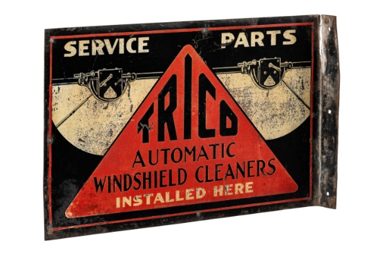 Trico Automatic Windshield Cleaners Flange Sign