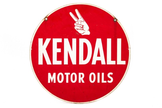 Kendall Motor Oils Tin Sign