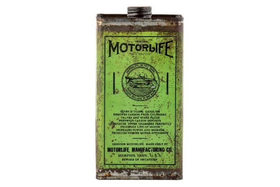 Early Motor Life Cylinder Oil Can