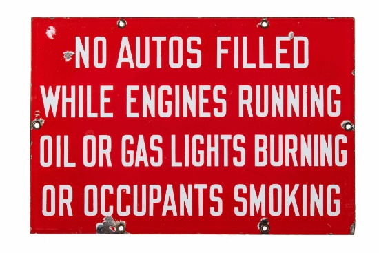 No Autos Filled While Engines Running