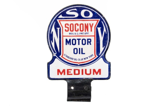 Socony Motor Oil Paddle Sign