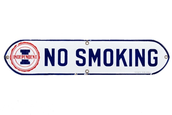 Independent No Smoking Sign