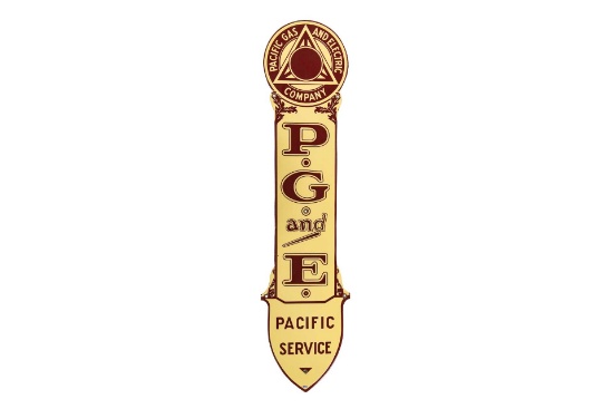 Pacific Gas & Electric Co. Service Sign