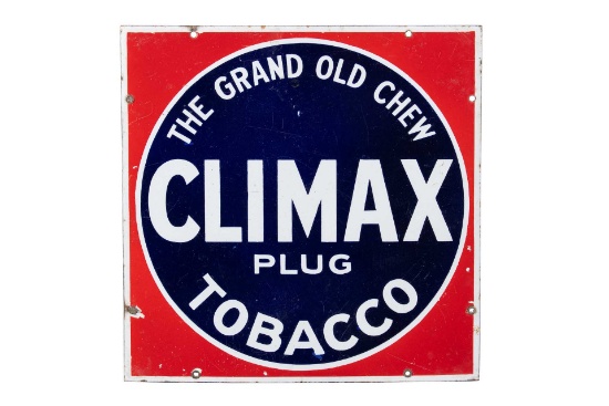 Early Climax Tobacco Sign