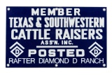 Texas Cattle Raisers Sign