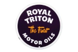 Royal Triton Motor Oils Sign