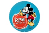 Standard Rpm Motor Oil Mickey Mouse Sign