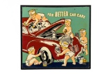 Whiz Car Care Tin Sign