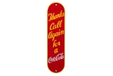 Coca Cola Palm Push Sign