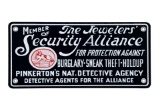 Jewelers Security Alliance Sign