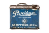 Pure Oil Puritan Motor Oil Can