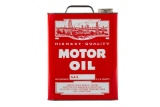 Lubroil Motor Oil Can